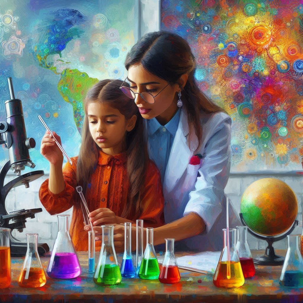 The science teacher.