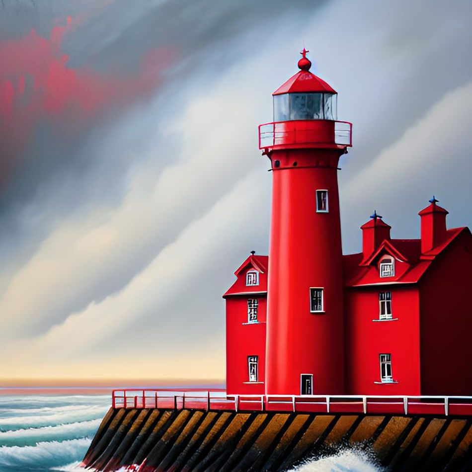 Roaring Red Lighthouse