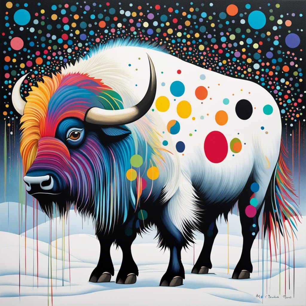 Winter Buffalo