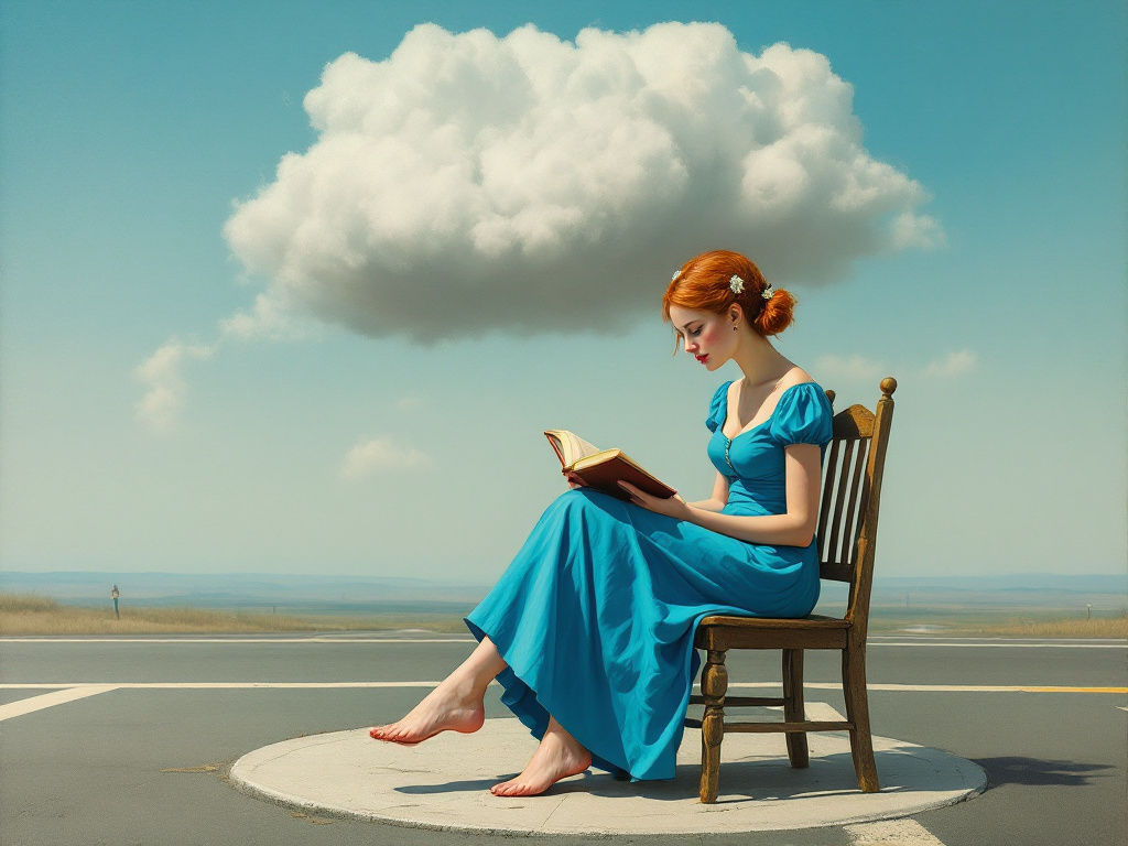 Reading on the street