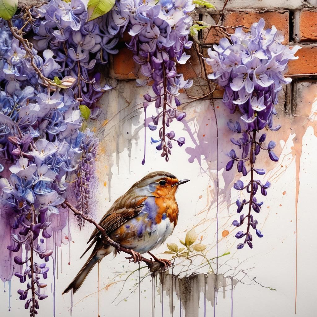 little robin  by @photon