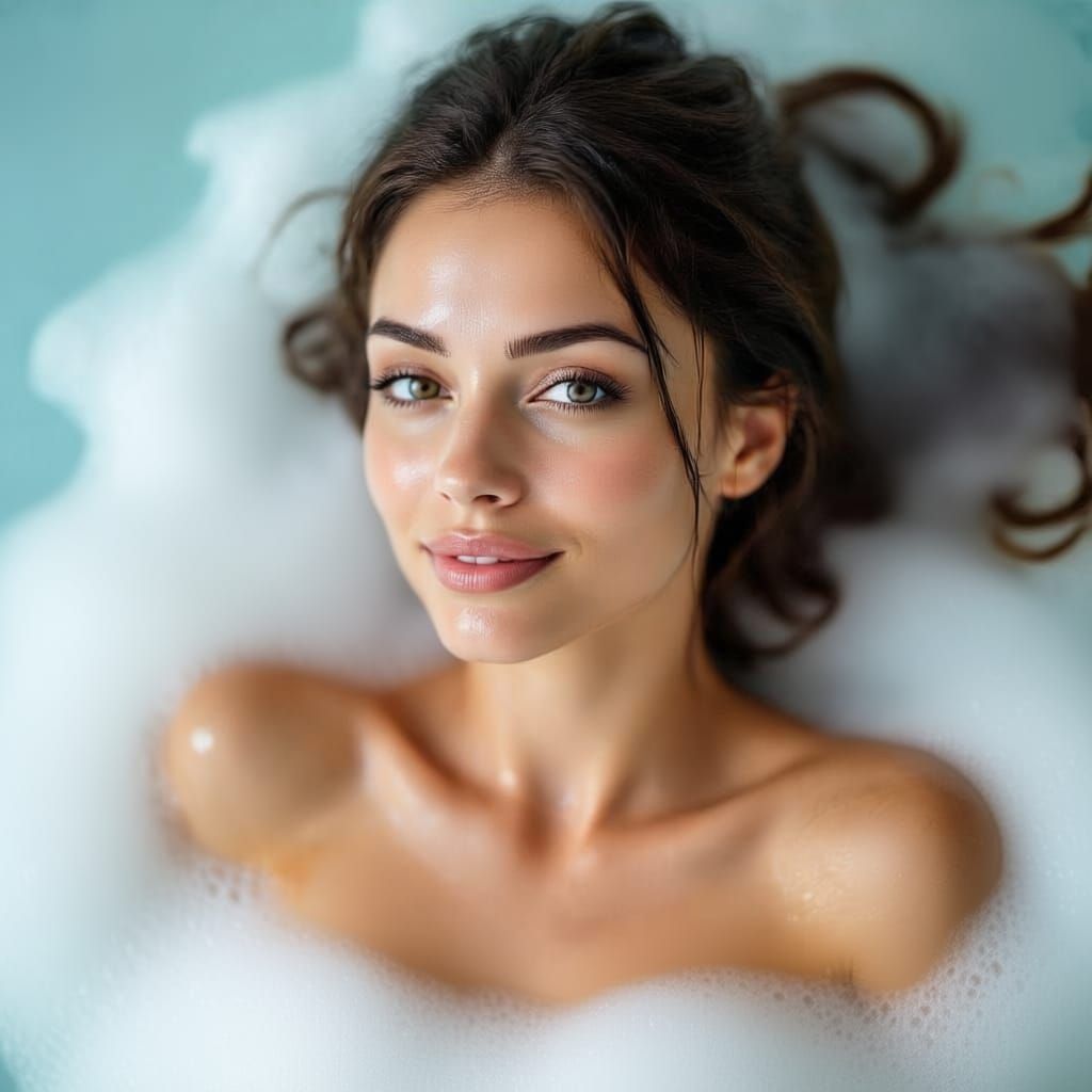 Make skin green and hair auburn