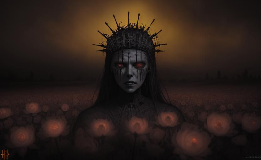 dark sunset