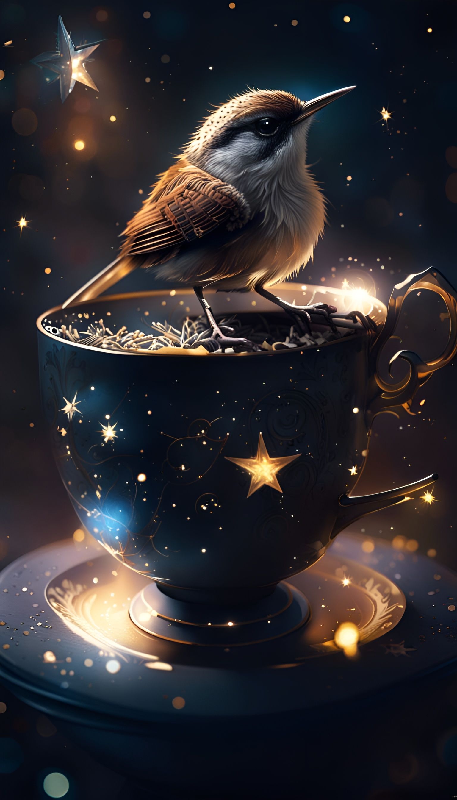 Tea With a Touch of Sass  by @Drapoel