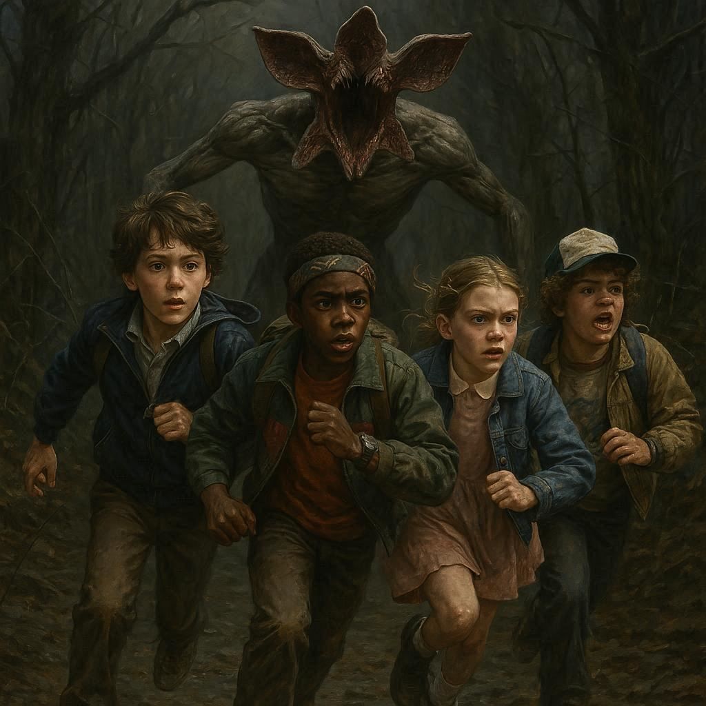 Trick-or-Treat : demogorgon don't eat candy