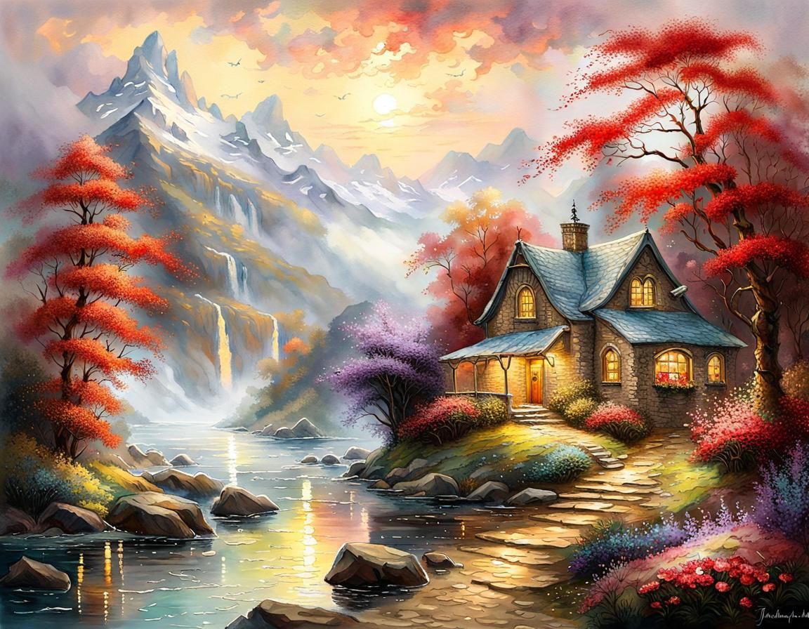 Take Me To The Lakes  by @alduinne