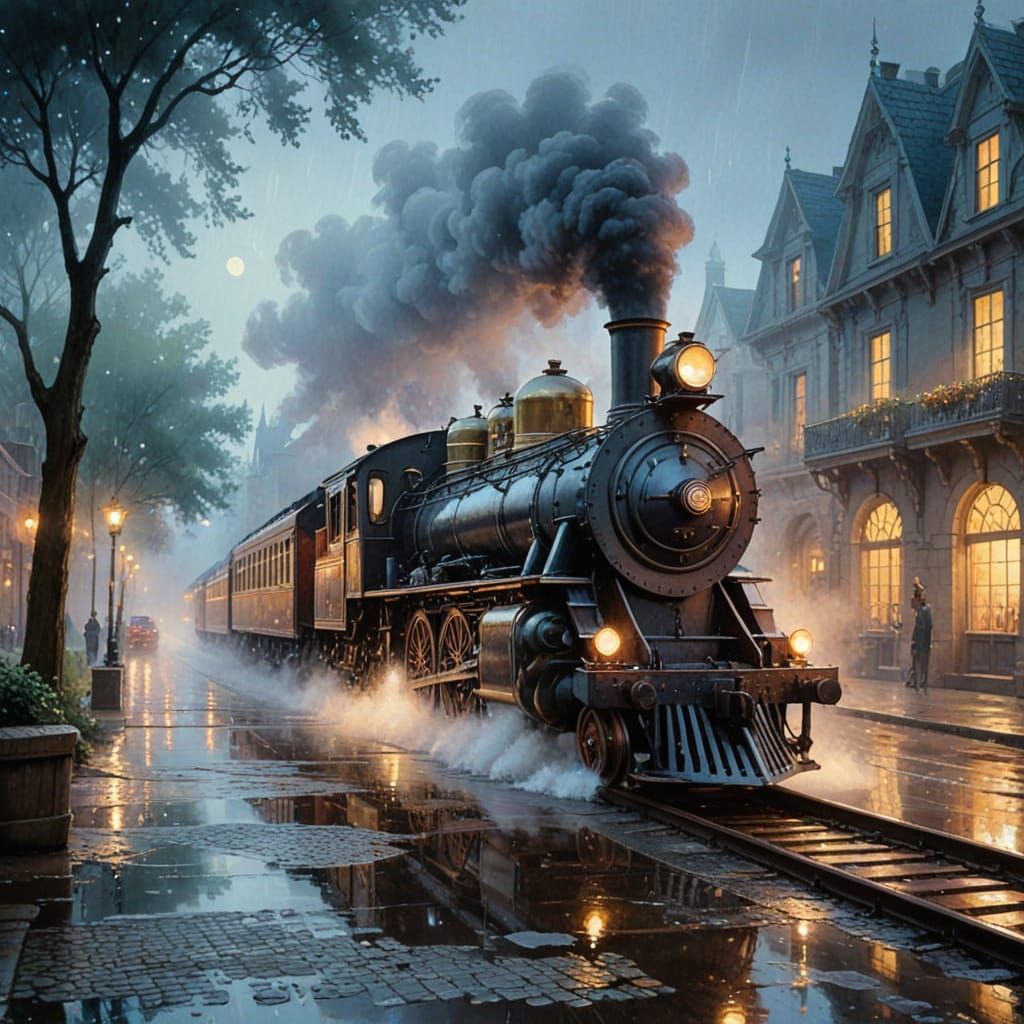 City train  by @DAIV