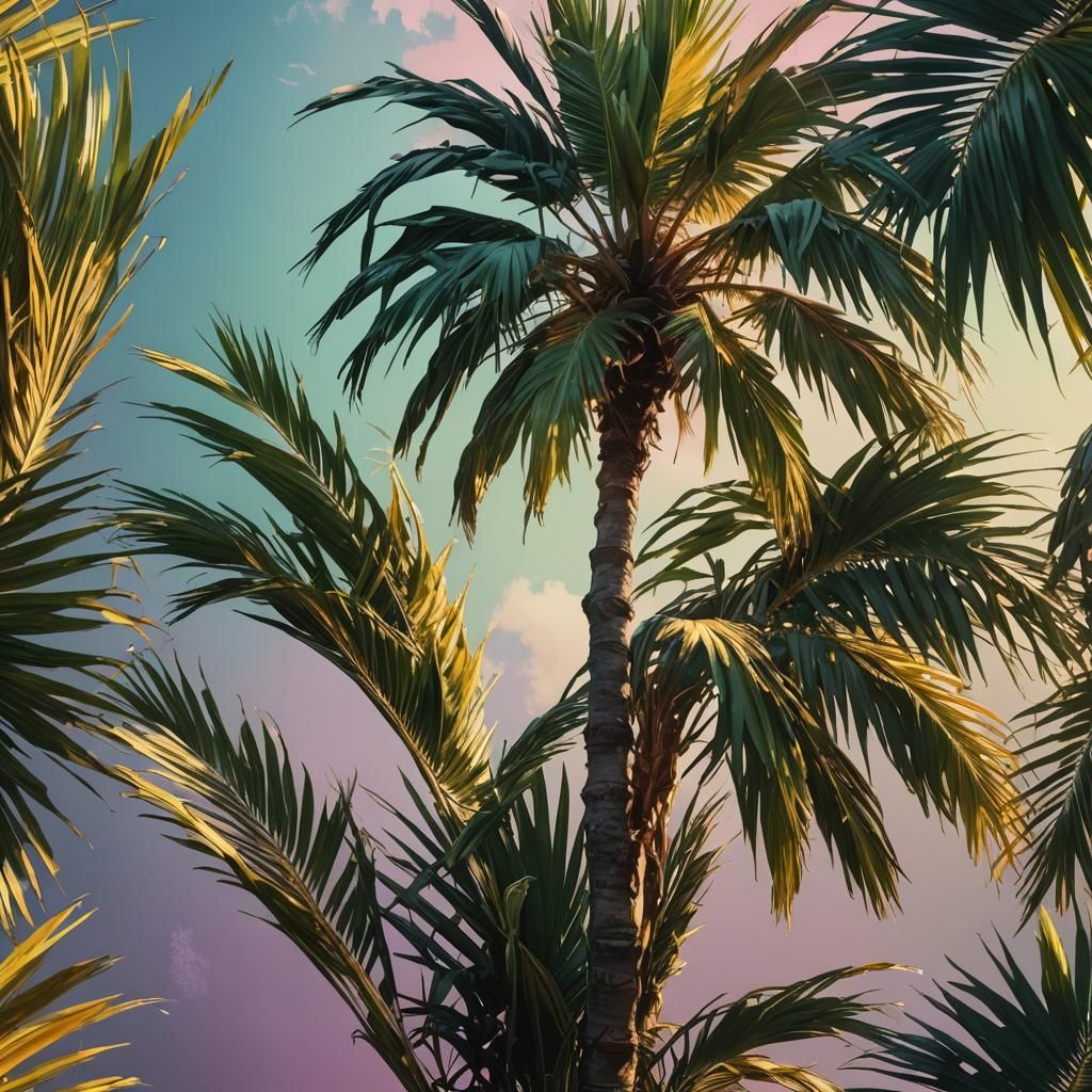 A beautiful palm