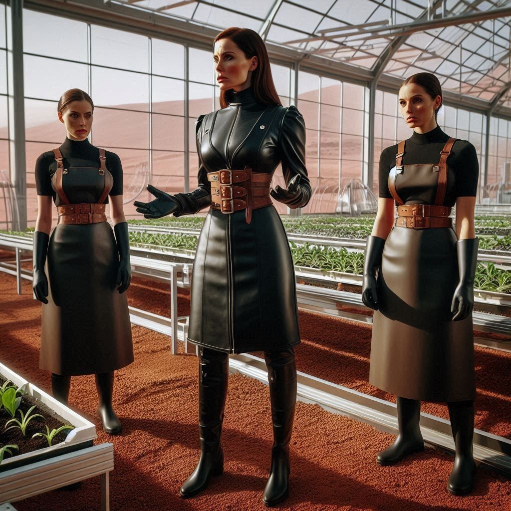 Mars outpost, hydroponics section, receiving orders - 3