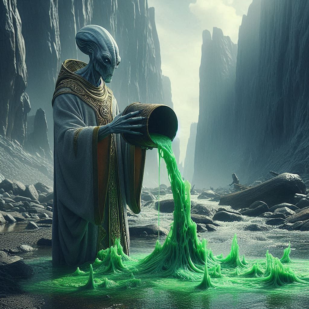 Alien waste disposal