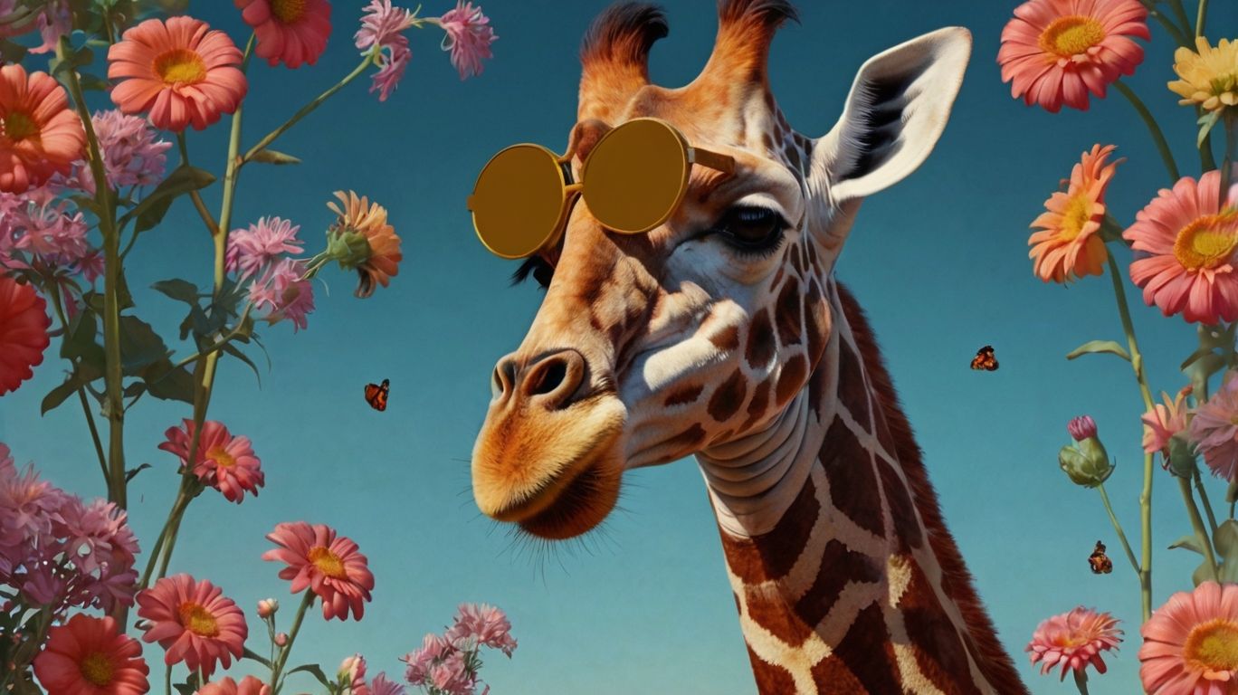 Cool giraffe