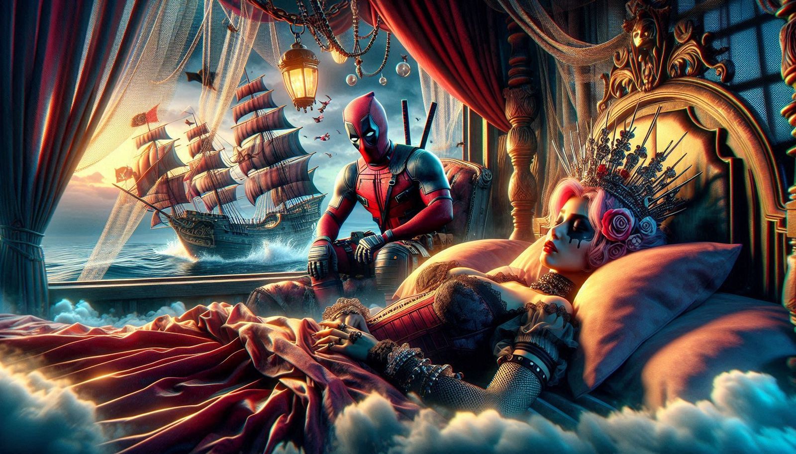 Deadpool loose in time!