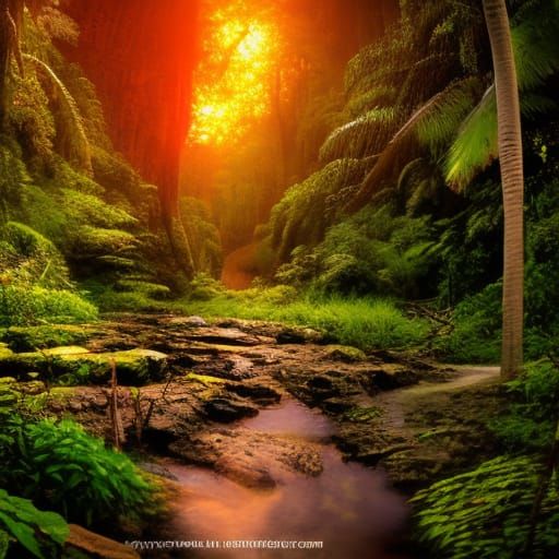 Sunset path