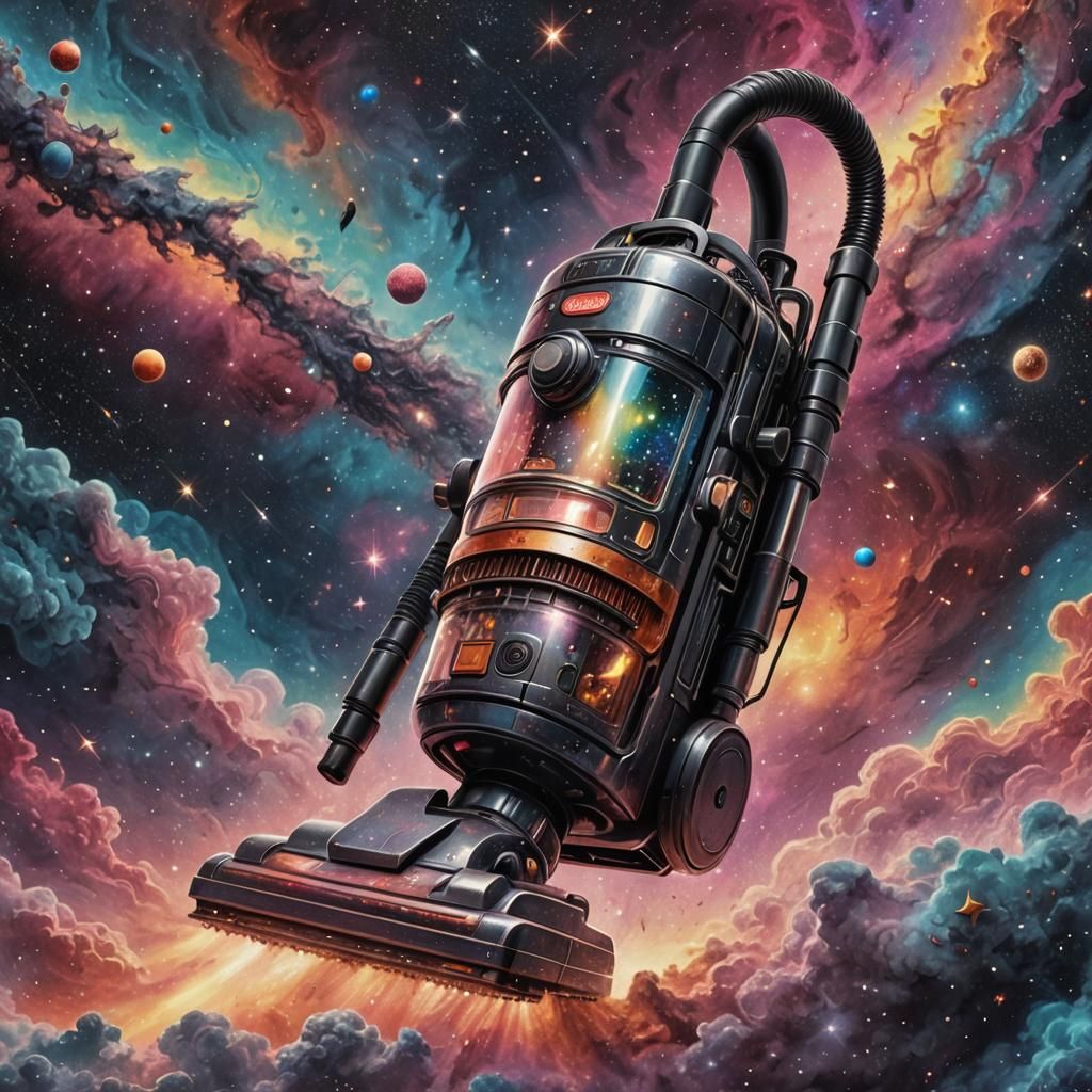 Vacuuming the cosmos, decluttering space!  by @Nereids of AU