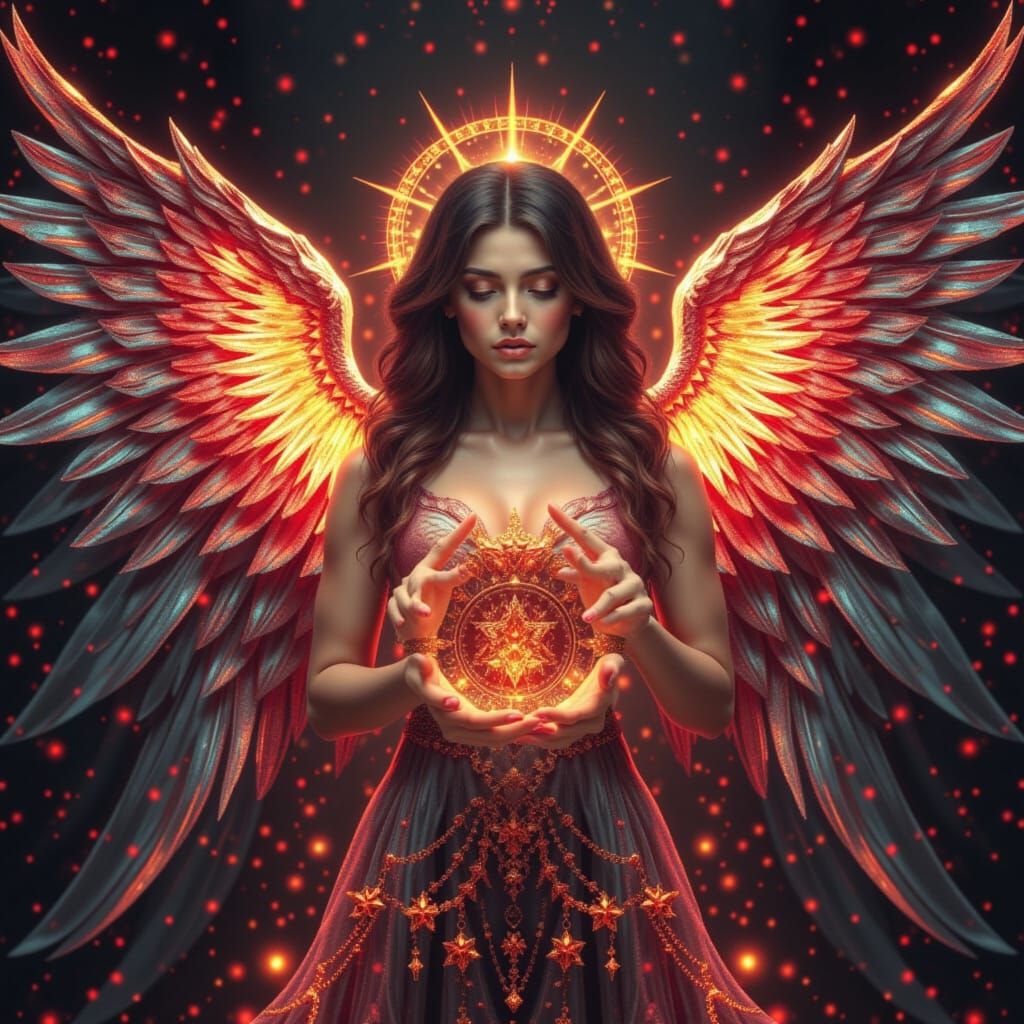 <lora:Heaven-or-Hell:1.0> Angelic Aurasync