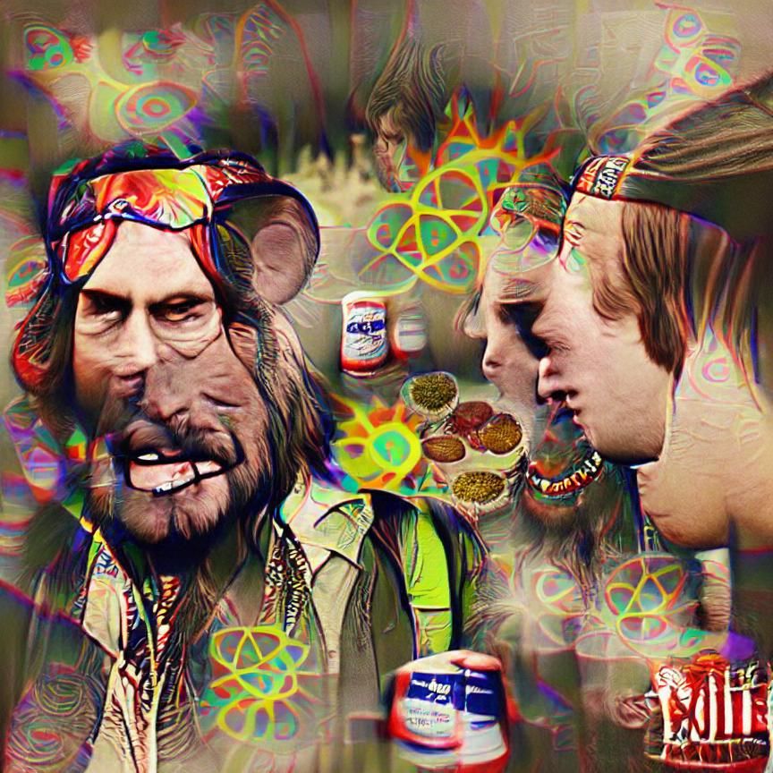 “You eat a lot of acid, Miller, back in the hippie days?”