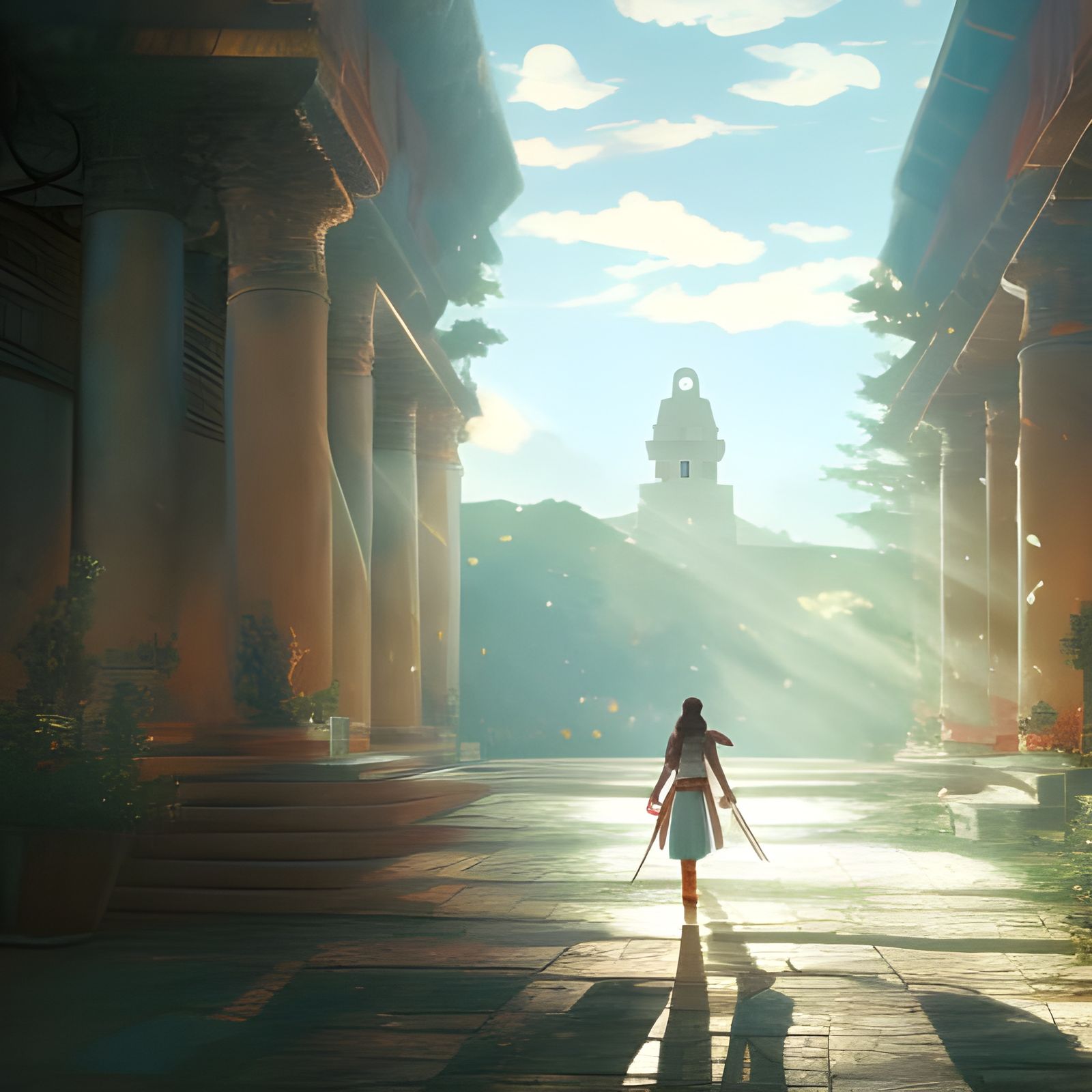 Kassandra, Assassins Creed: Odysee, Anime Style  by @LadyAly B