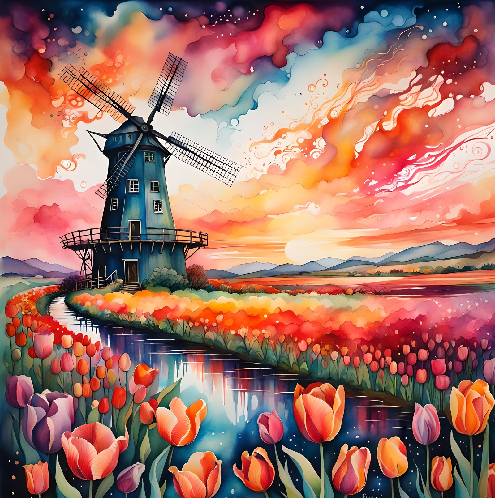 Ancient Windmill   by @Oblique Lens