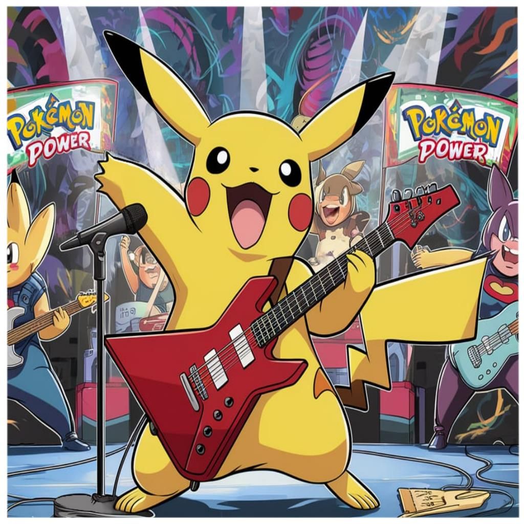 Pokemon Rock Band "Pokemon Power"