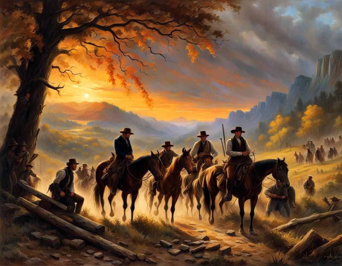 Hang Down Your Head, Tom Dooley AI Generated Artwork NightCafe Creator