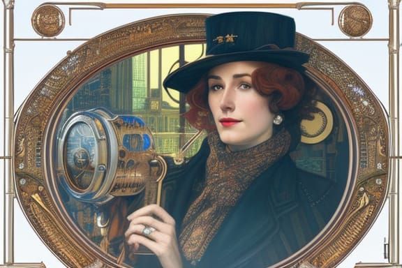 Steampunk detective