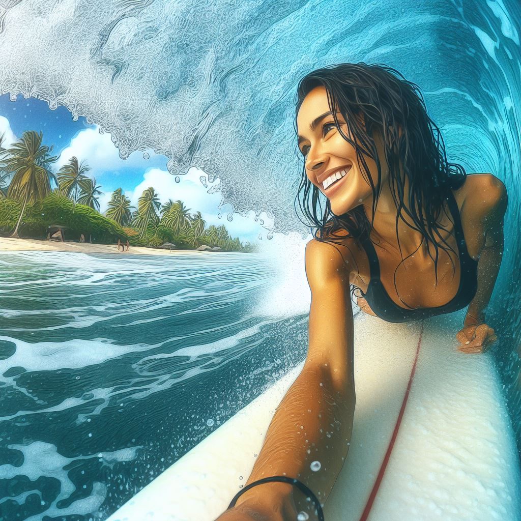 Tube riding