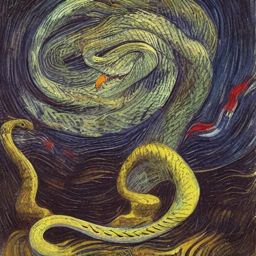 Snakes and brakes 
Snake by Filippo Lippi and Vincent Van Go...