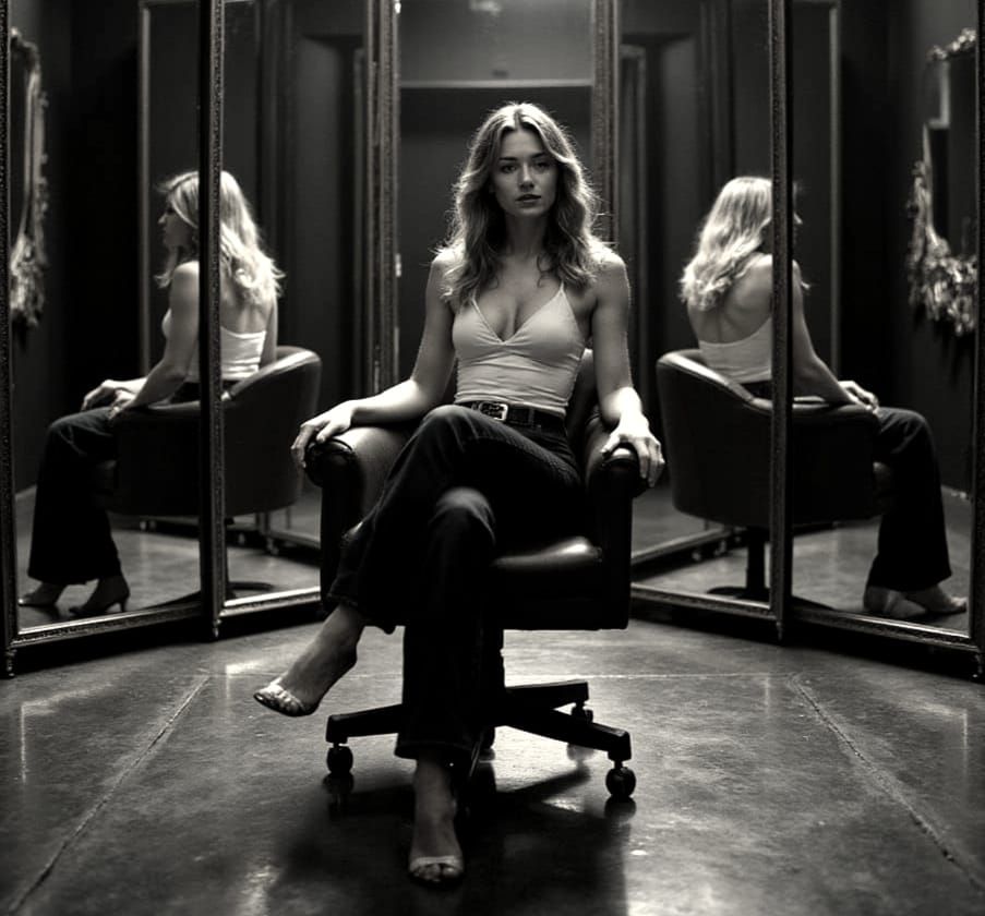 She carries the room