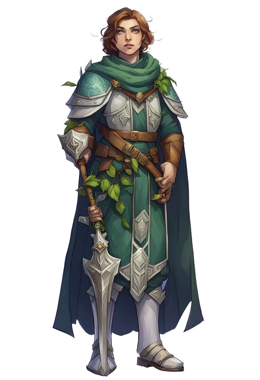 dnd paladin of nature - AI Generated Artwork - NightCafe Creator