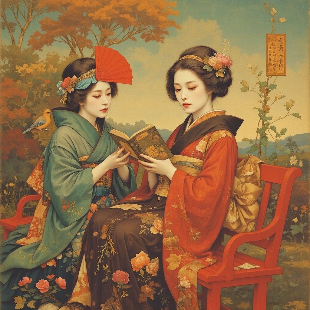 In The Palace Garden