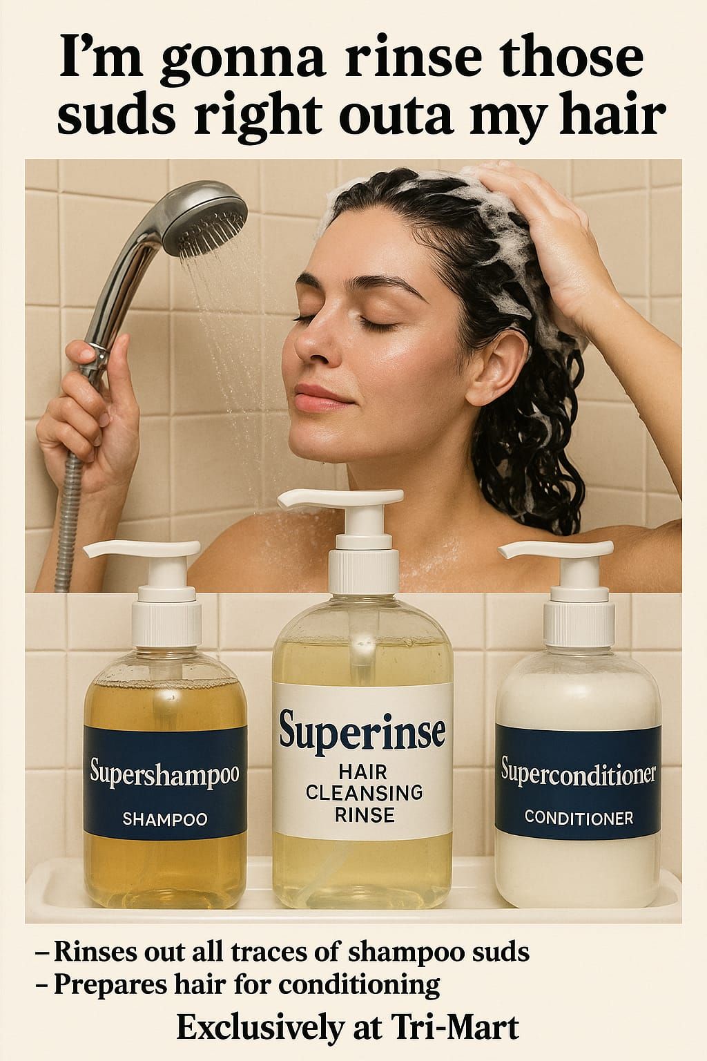 Superinse -- the perfect complement to your hair cleansing r...