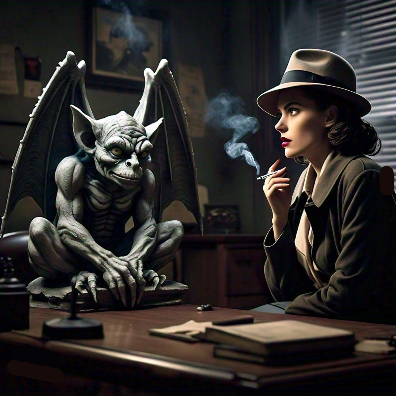 "So, Mr. Stoneman, why do you need a private eye?"