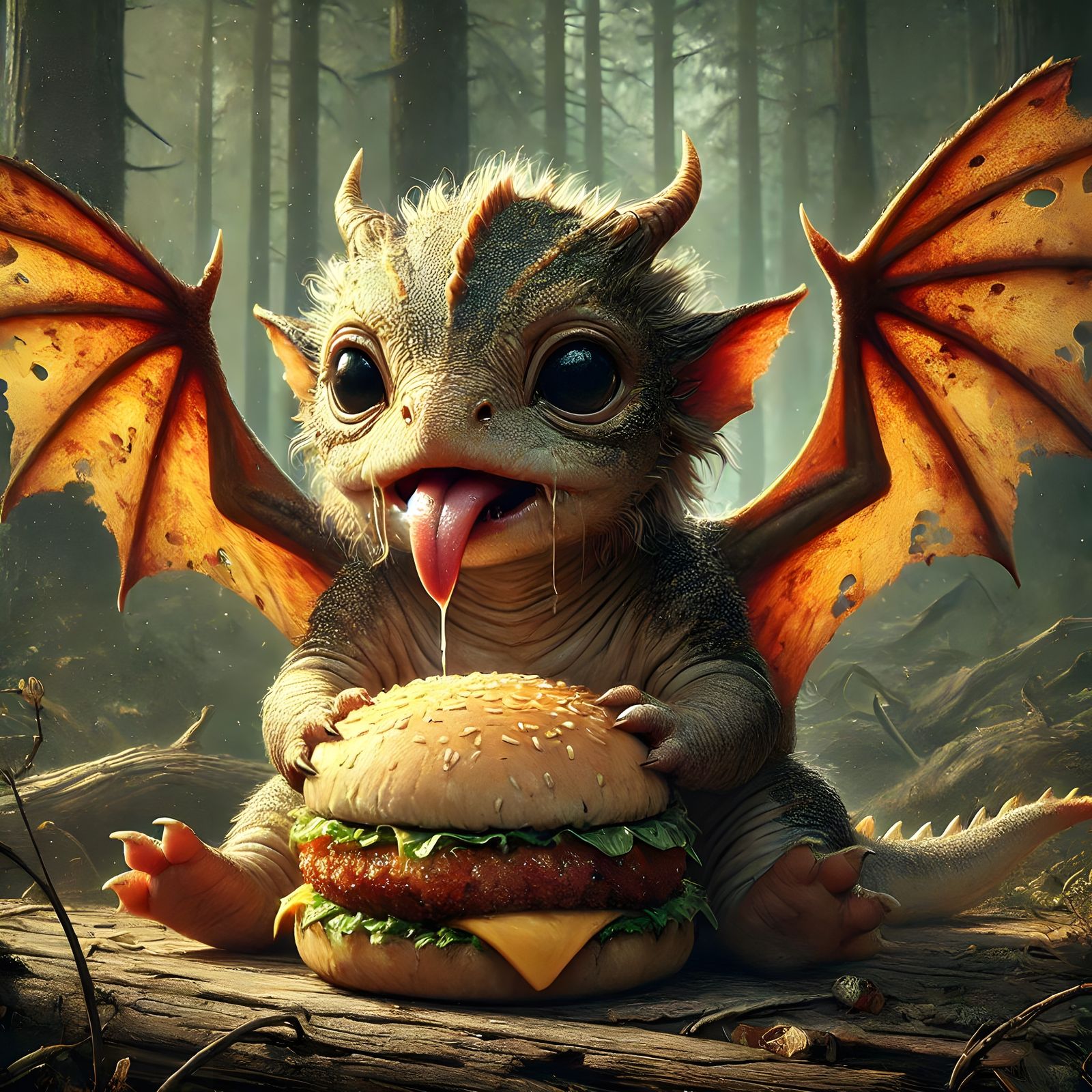 Cheese burger Dargon 3