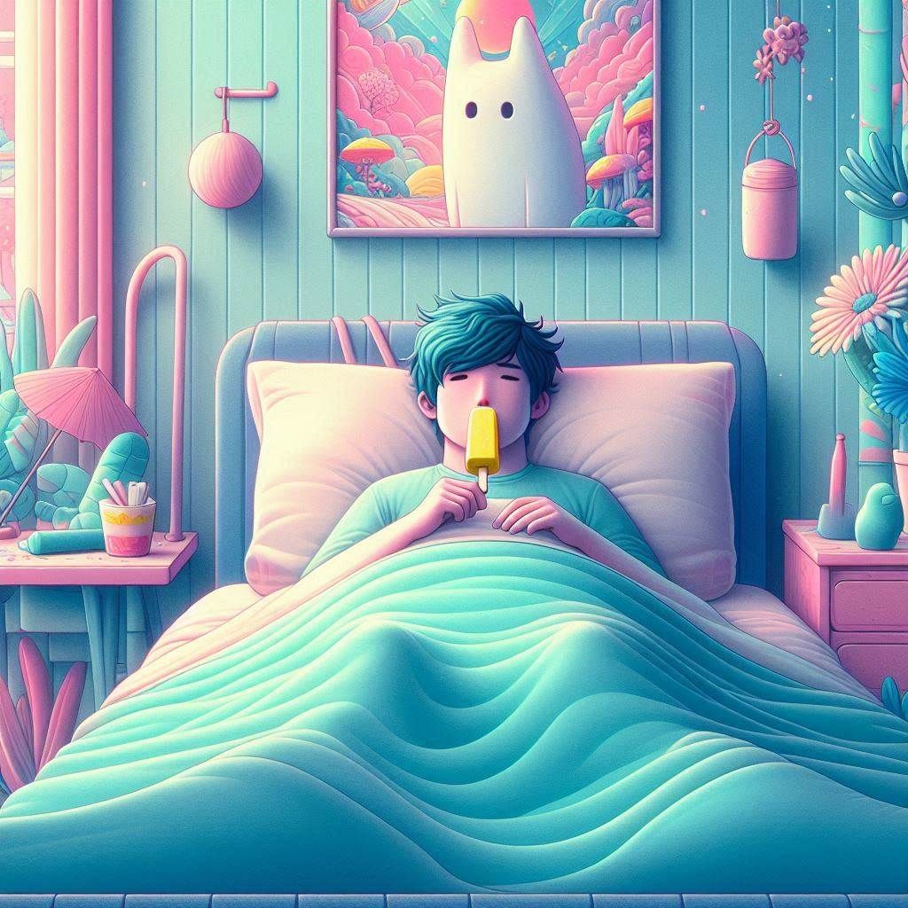 Even If I’m Sick in Bed, I Still Need My Popsicle