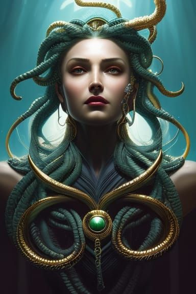 Medusa-Look - AI Generated Artwork - NightCafe Creator