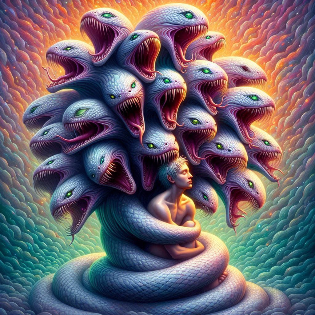 Ever-Hungry Hydra Supports & Protects its Loved One