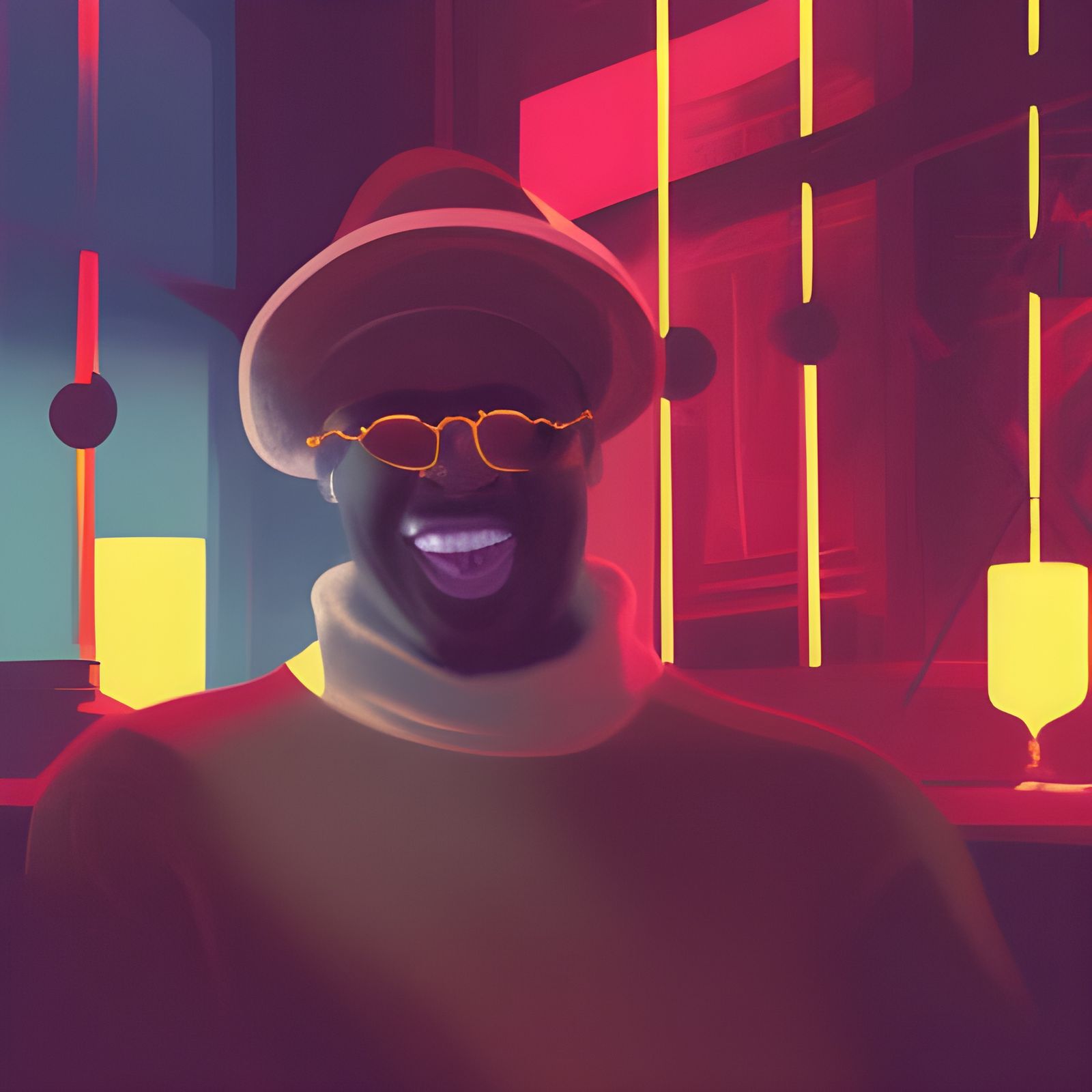 Acid Jazz. AI Generated Artwork NightCafe Creator