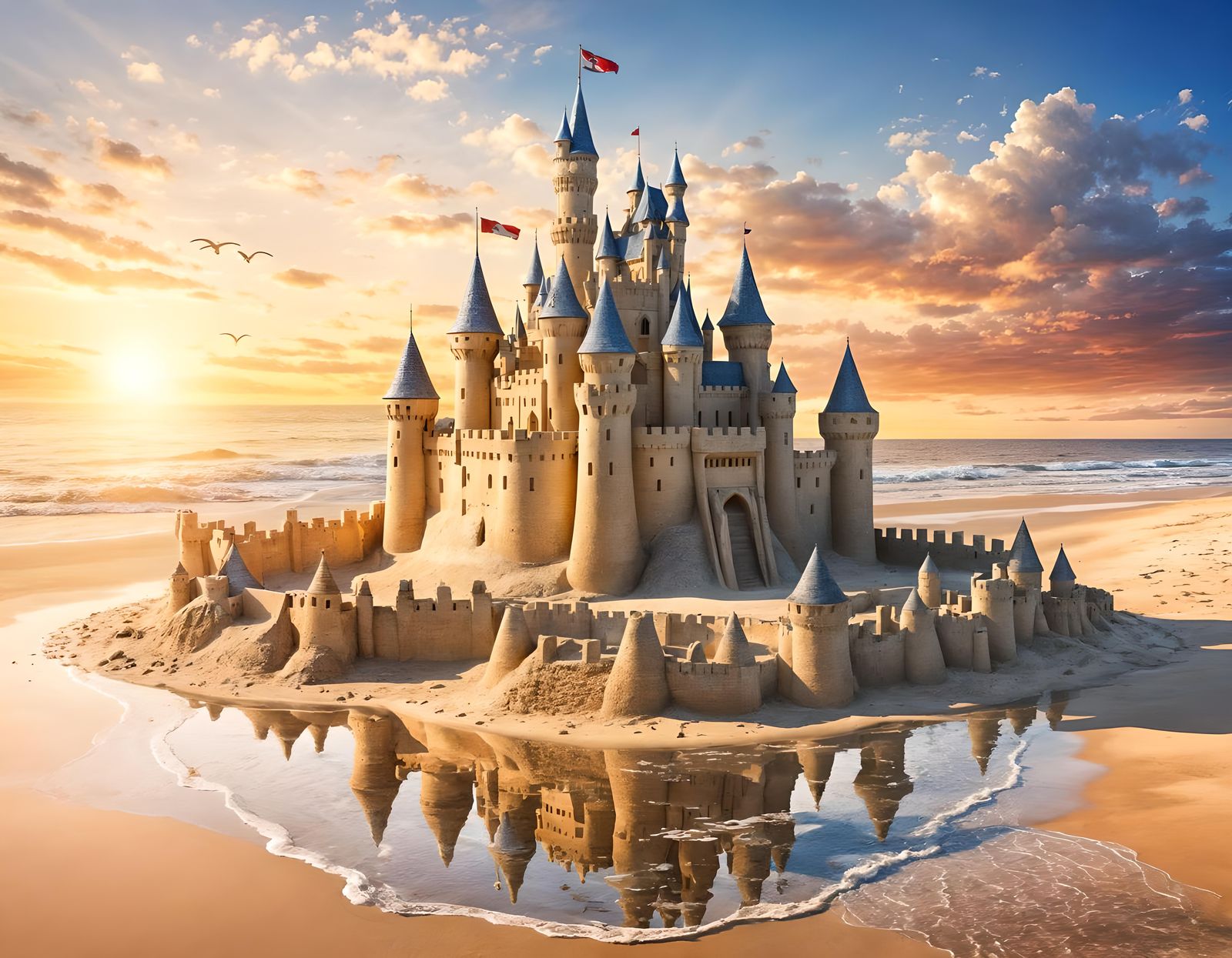 Ultimate Sandcastle   by @Alicia Hopkins