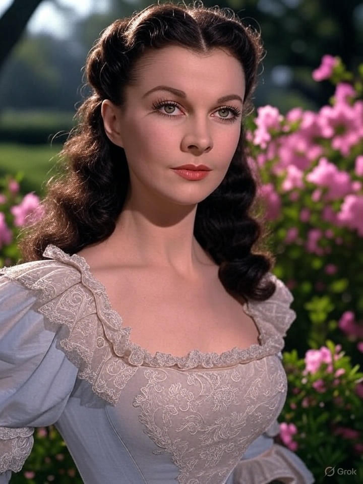 Vivian Leigh as Scarlet O'Hara