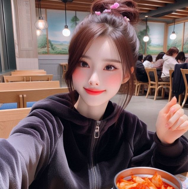 out for kimchi lunch~ 🥤🍱🥣🍜