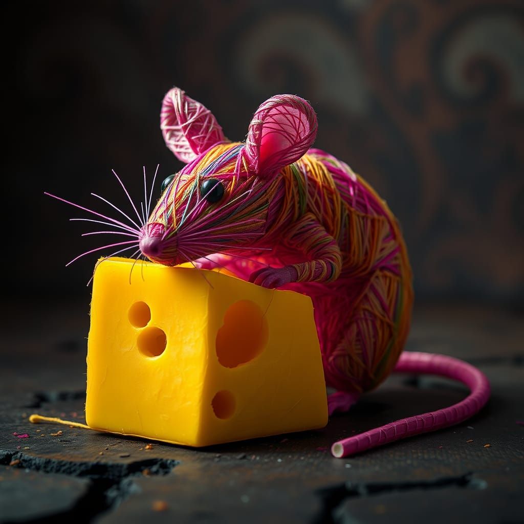 Mouse Made of String and Other Beautiful Things  by @Angie Edwards