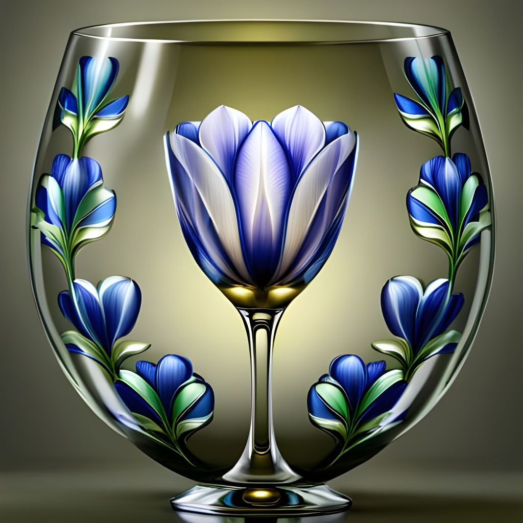 glass tulip  by @Vaclava