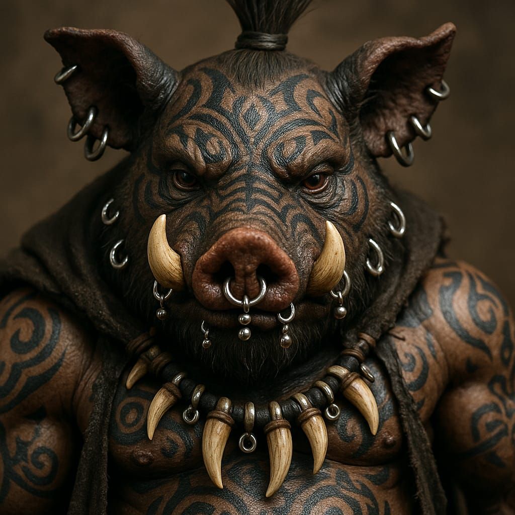Tribal Pigman Shaman
