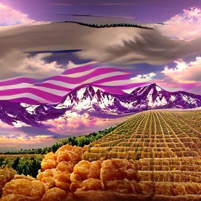 Oh beautiful, for spacious skies
For amber waves of grain
Fo...