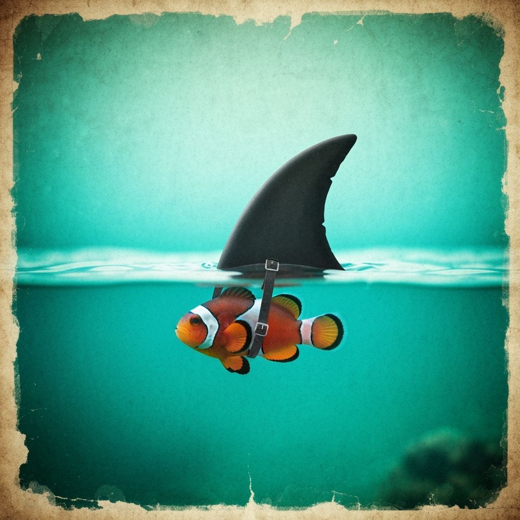 Nemo swimming without fear  by @Faea Tuulama