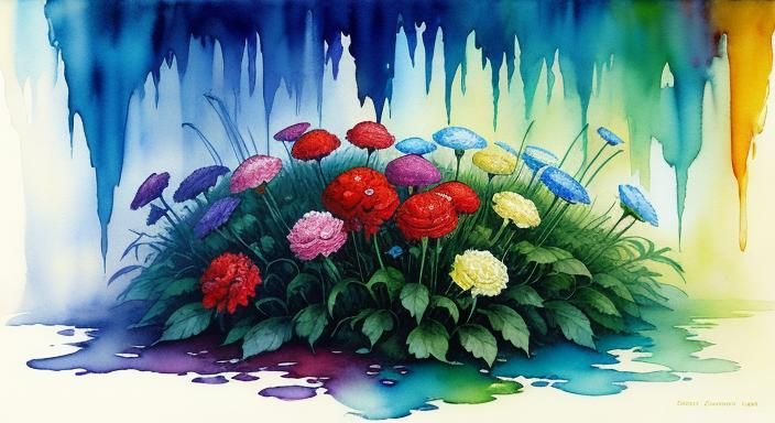 carnations  by @MyChaoticCrayons
