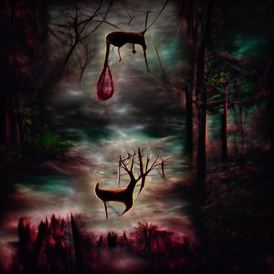 The blood in the trees