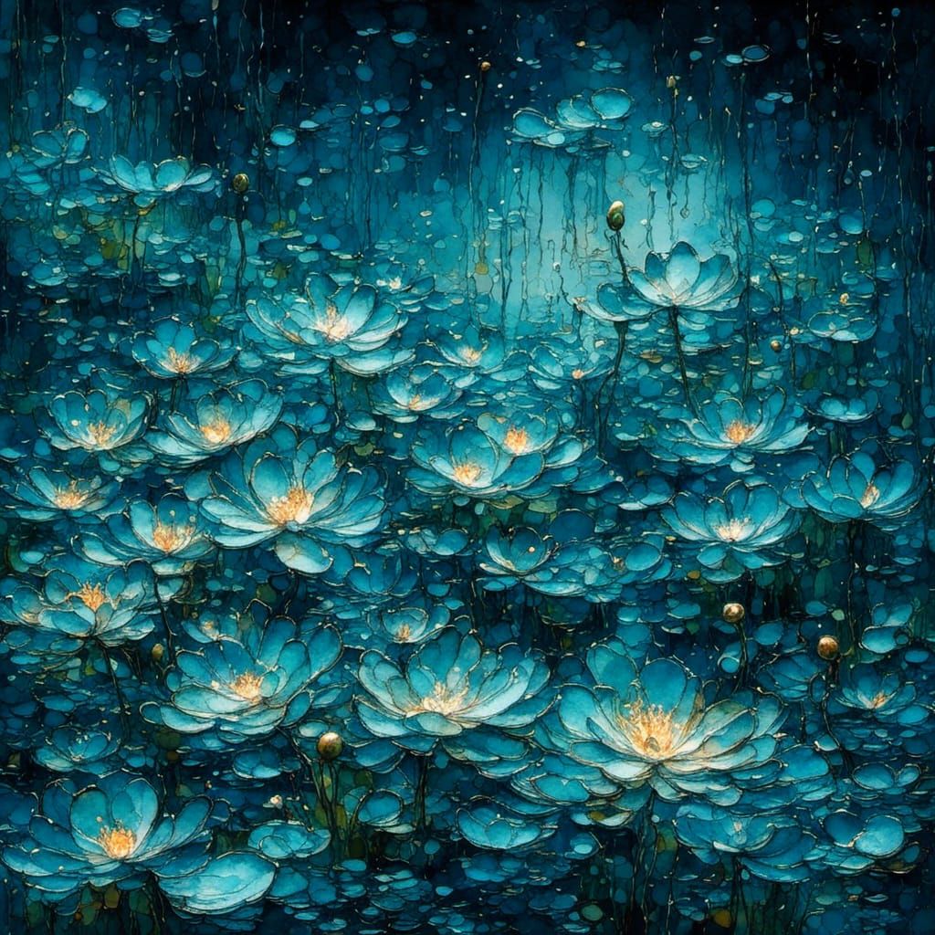 Blue Meadow  by @Alice-Is-Wonderful