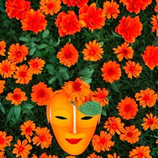 Flower face