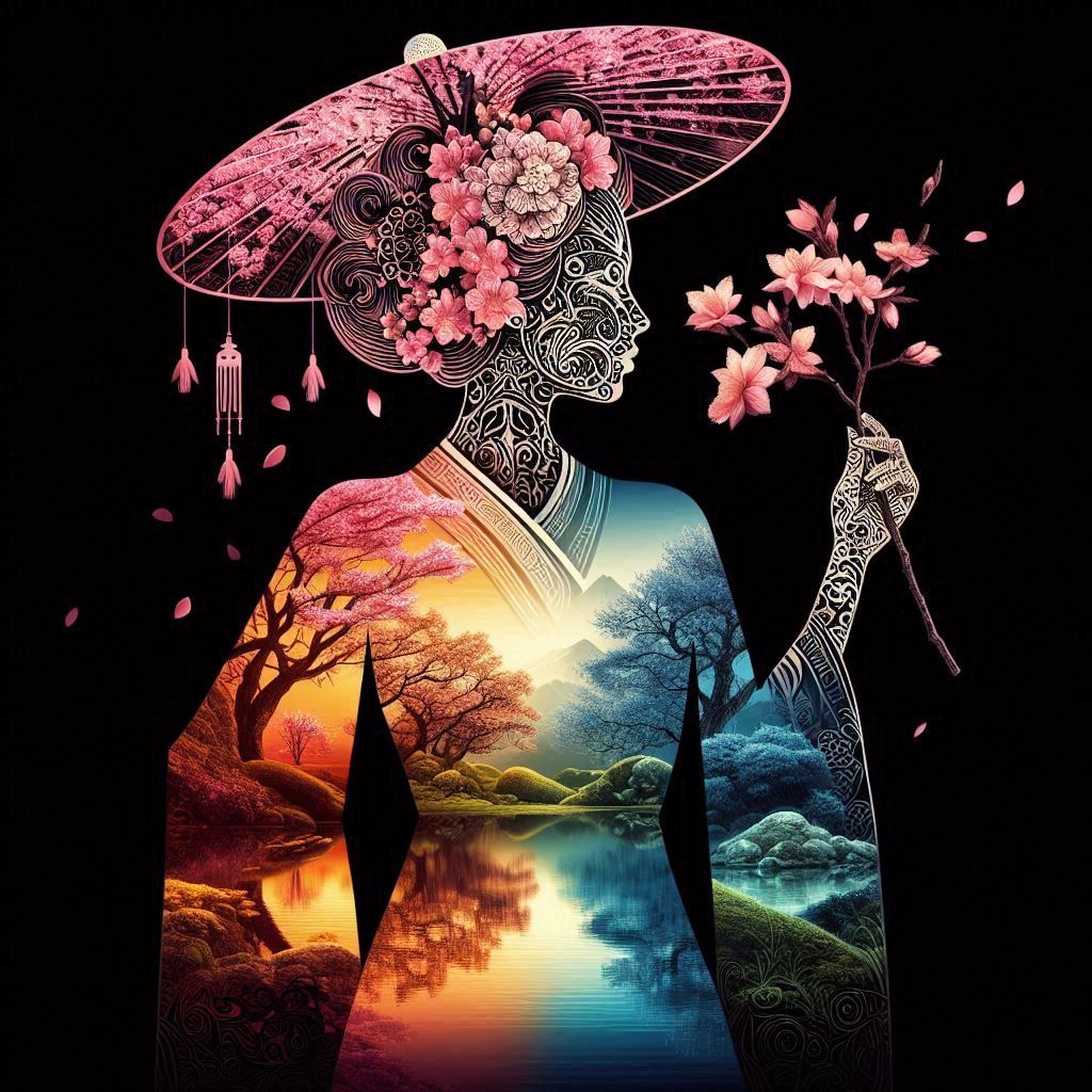 Silhouette of a Woman #3